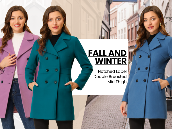 Amazon.com: Allegra K Women's 2024 Winter Outerwear Mid-Long