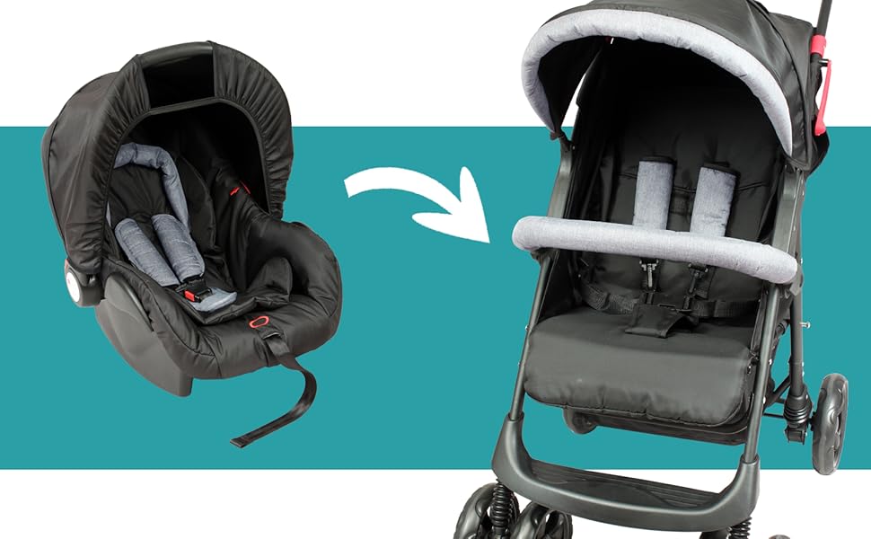 bambisol poussette combinée