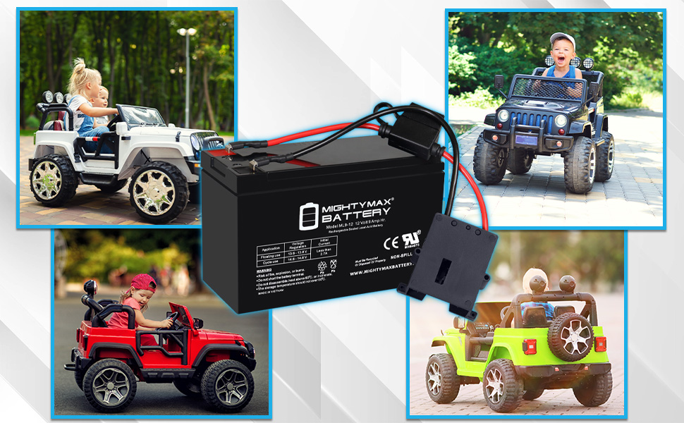 マイティ マックス Mighty Max Battery 12V 6AH 100CCA Battery Replacement for