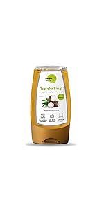 Pumperlgsund Tapioka Sirup Zuckerfrei Fiber Sirup für Fluff Low Carb (1 x 250 g), 27,80 €/kg ...