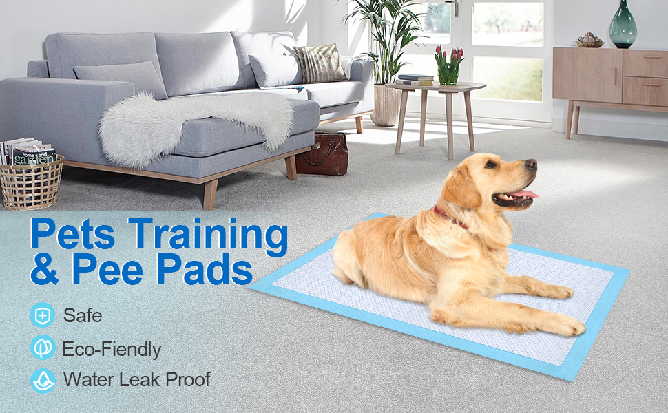 Ownpets Dog Training Pad Extra Large, 32"x35" Pee Pads for Dogs 40 Pcs