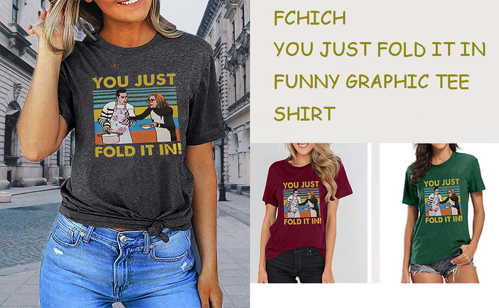 you just fold it in shirt