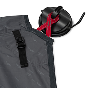 Montage mit Saugnäpfe