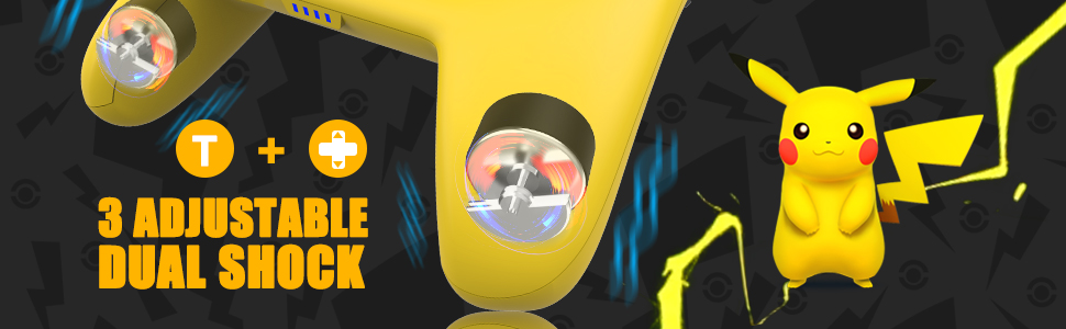 Built-in Dual Motor and Strong Vibration Feedback