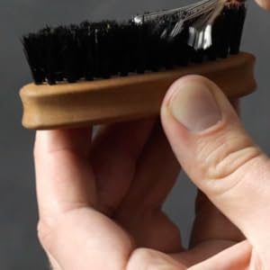 cleaning a pocket beard brush bread beards pocket comb peine moustache combs wood