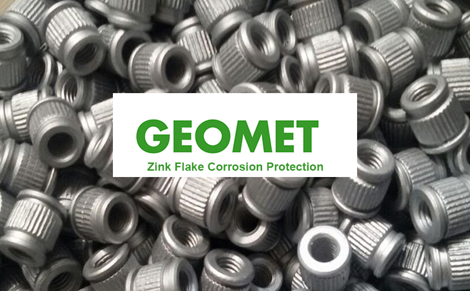 Geomet coated fastners