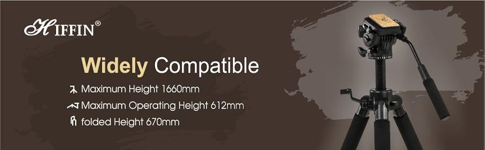 Widely Compatible Tripod