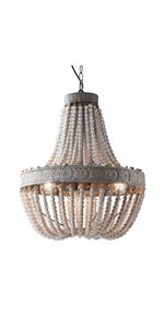 Newrays Wooden Bead Chandelier