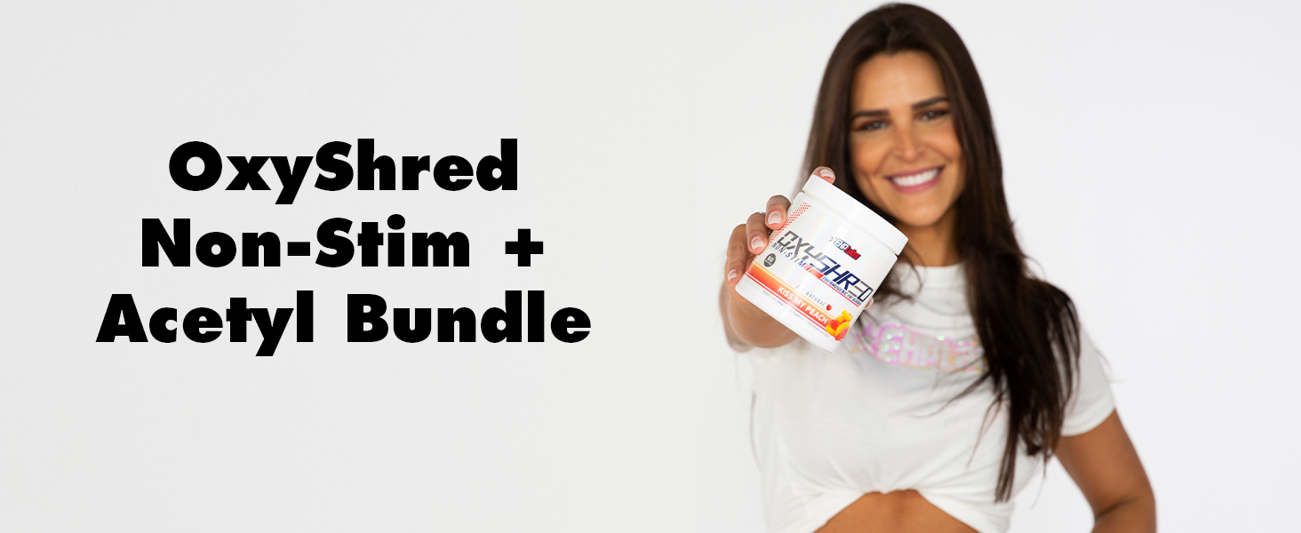 EHP Labs NonStim + Acetyl Bundle OxyShred Thermogenic
