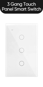 smart touch switch 3 gang