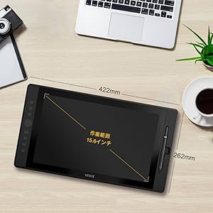 液タブ  VEIKK VK1560 15.6インチ フルHD IPS Amazon.co.jp: 【液タブ VEIKK 液タブ VK1560 15.6インチ HD IPS
