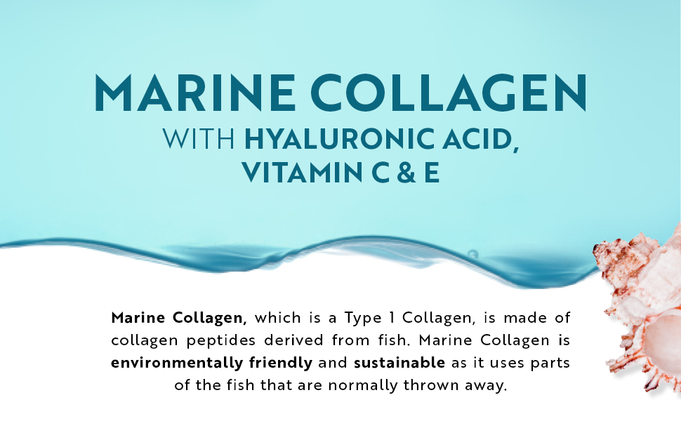 Marine Collagen 1000mg Enhanced with Hyaluronic Acid 100mg - 90 Super ...