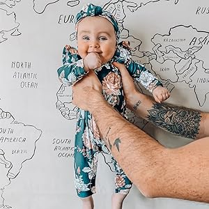 Baby Floral Jumpsuit