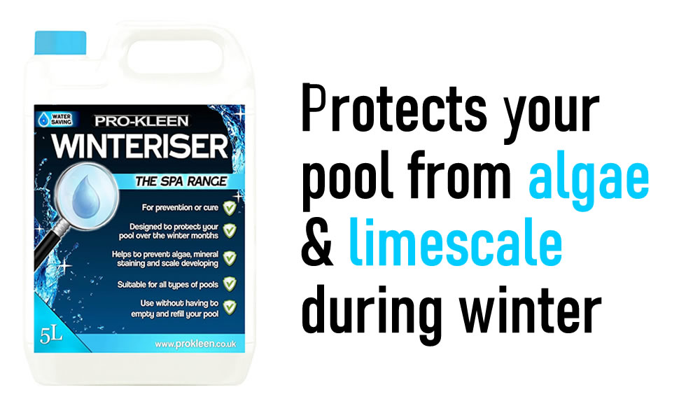 ProKleen Swimming Pool Algaecide Winteriser Chemical (5 Litres
