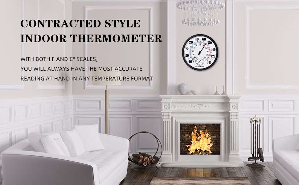 Outdoor Thermometer Large