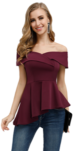 Off shoulder blouse