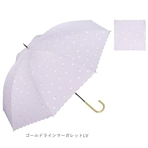 Amazon.co.jp: Wpc. 日傘 遮光ゴールドラインマーガレット