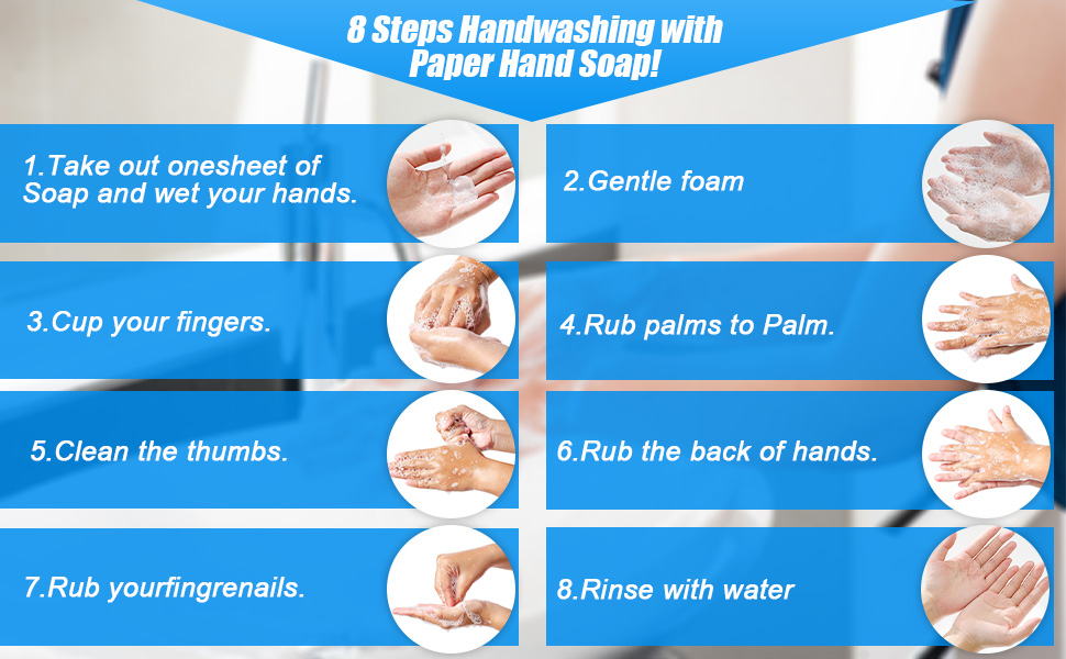 Die richtigen Handwaschschritte helfen Ihnen, Ihre Hände besser zu reinigen