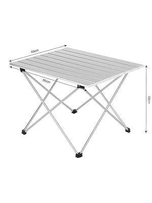 WOLTU Kitchen Dining Garden Outdoor Picnic Camping Folding Portable Table W/ Bag 18 table de camping