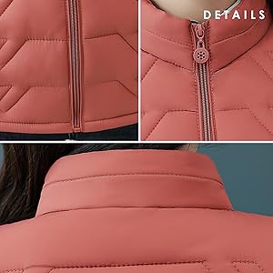 Jacket, Padding, Quilting, Short Length, High Neck, Adult, Cold Protection, Windproof, Plain, Outerwear, Autumn, Winter, Autumn, Winter, Slim, Long Sleeve, Down Jacket, Down Coat, Thick, Outdoor