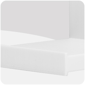 Screwless 4" Universal Shelf for Cloud Security Camera, Baby Monitor, Small Speakers, Electronic