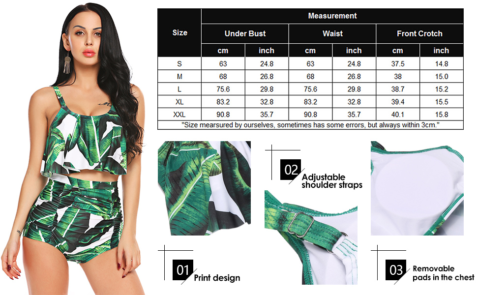 High Waisted Bikini Set