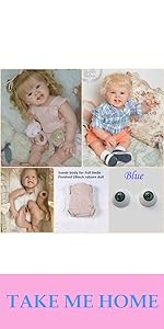 reborn toddler girls kits 28 inch dolls