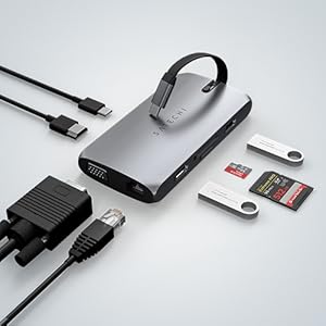 Προσαρμογέας πολλαπλών θυρών Satechi USB-C για εν κινήσει