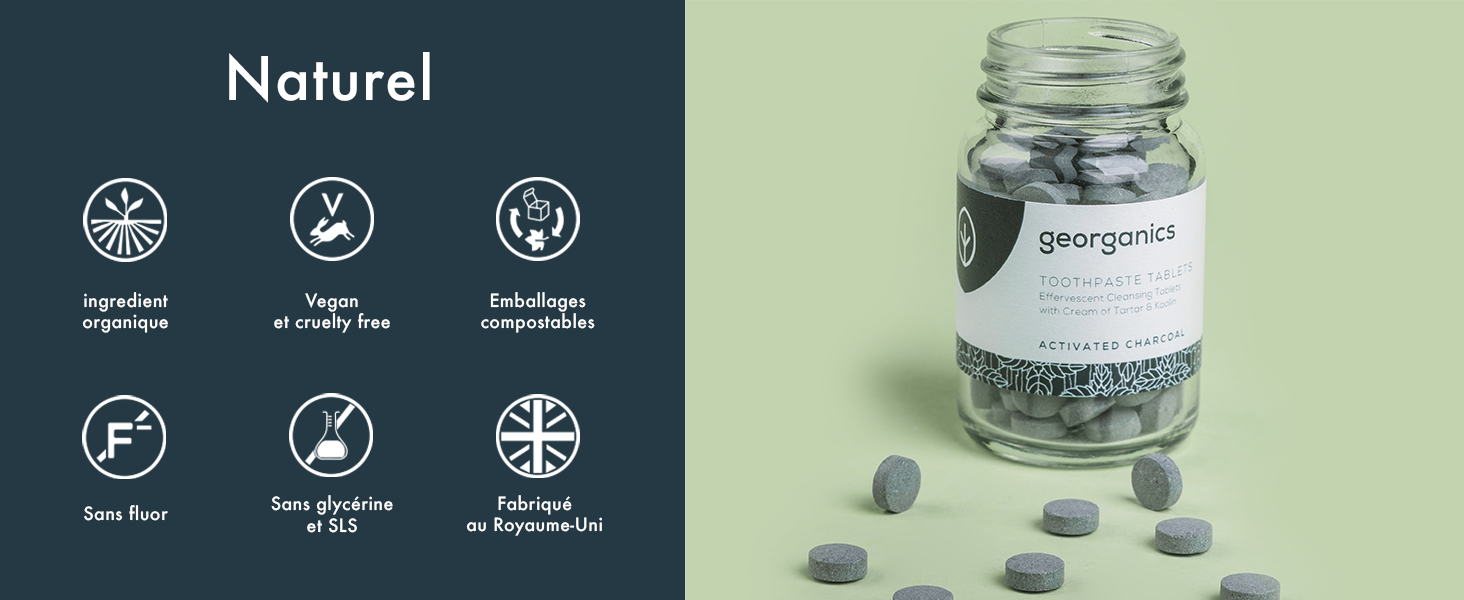Georganics, soins bucco-dentaires, soins des dents, soins de la bouche