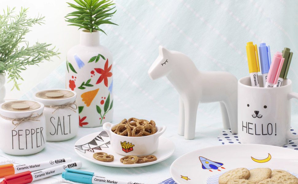 MONAMI Ceramic Marker 480, Fine Tip (1.4mm), Oven