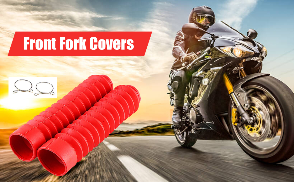 Motorcycle Fork Boots, 210.5mm*42mm Motorcycle Shock Boots