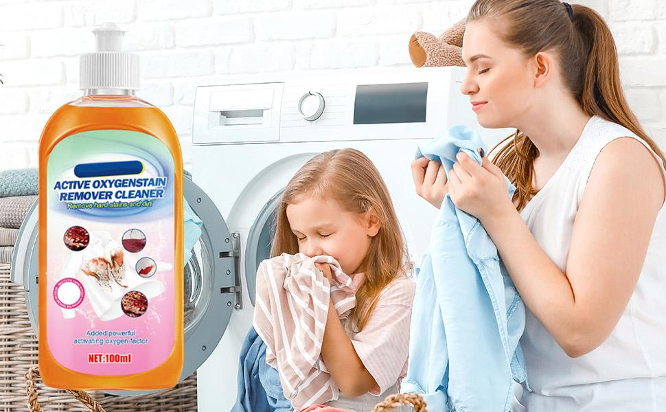 Fabric Stain Remover, Clothing Stain Cleaning Agent with Multi Functions, Sanitation Supplies for
