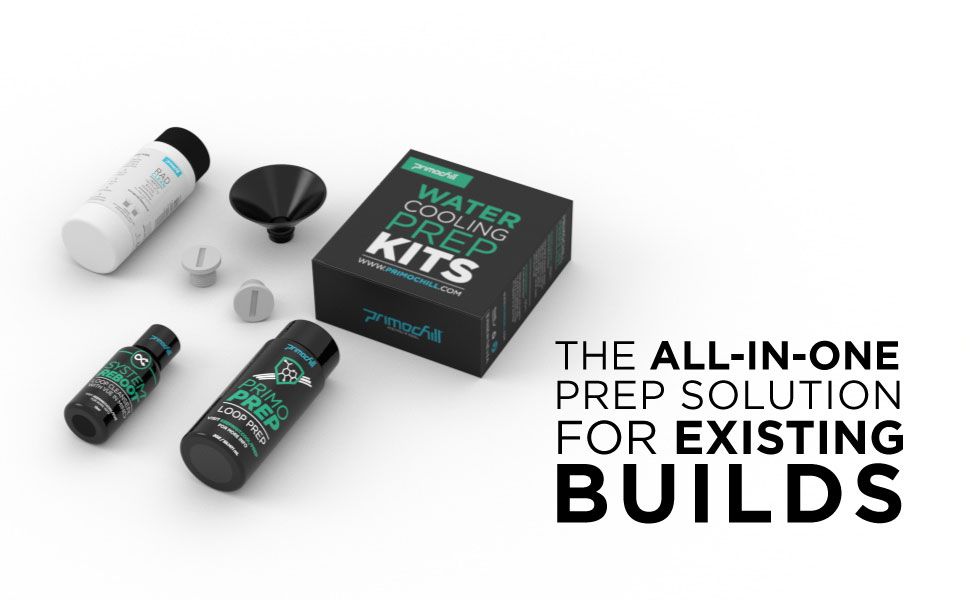 PrimoChill Water Cooling Cleaning Prep Kit Existing System