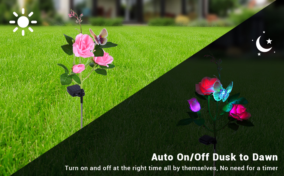 Solar Flower Lights