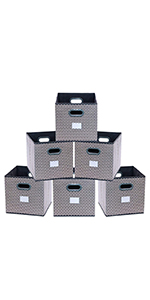 Foldable Fabric Storage Cubes