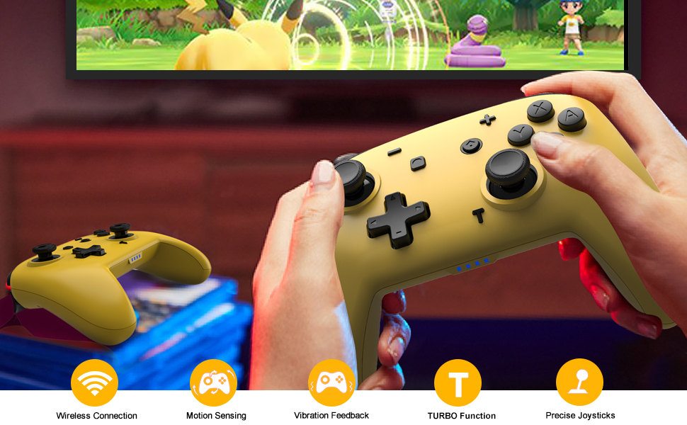 Wireless Controller for Nintendo Switch/Switch Lite