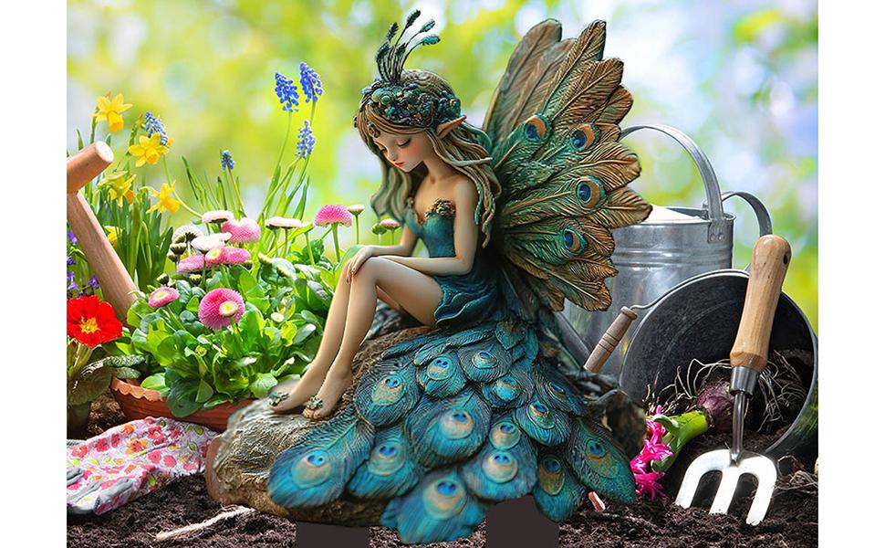 Amazon.co.jp: Rebornsun 妖精の庭の妖精、鉢の植物の装飾