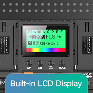 built-in display