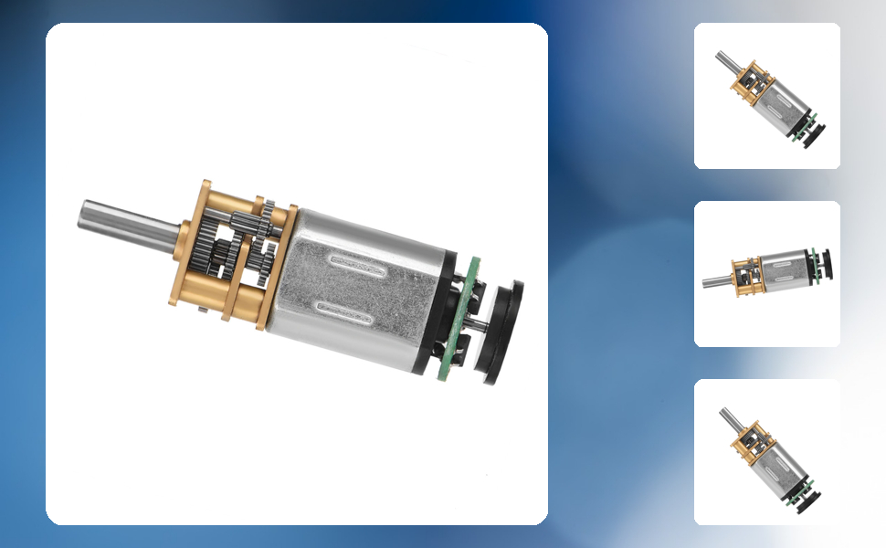 MYMK様 Amazon.com: 12BY20 DC 6V 2W Micro, Gear Motor with Encoder