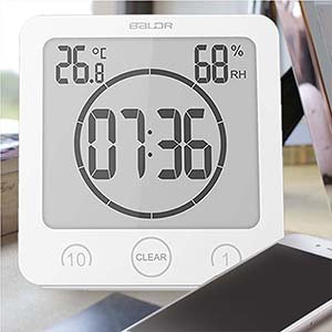 •  温度計・湿度計兼用