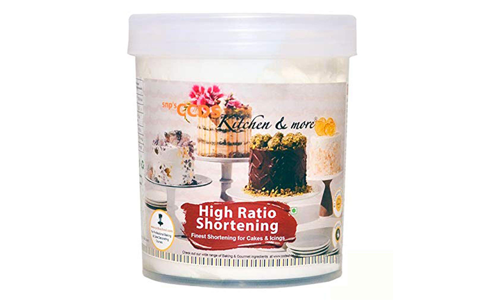 CCDS High Ratio Shortening, 900 Grams Ideal for Buttercream and Fondant