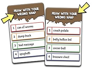 draw with your wrong hand cards