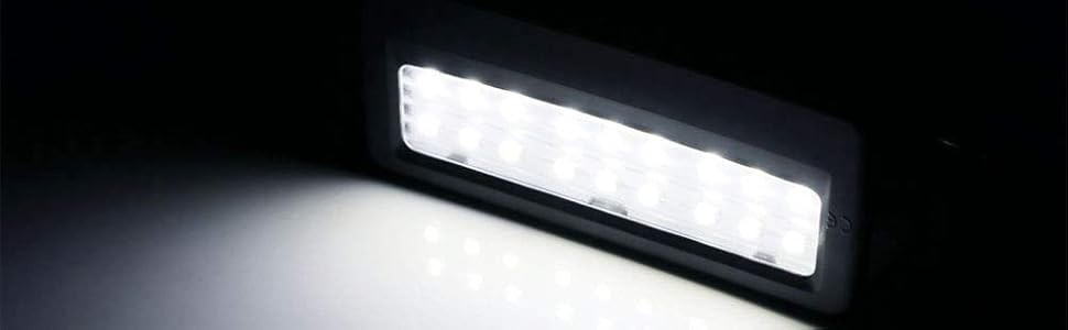  Ijdmtoy Black Finish Oem Fit 3w Full Led Sun Visor Vanity Mirror Lights Patible With Bmw F07 F10 F11 5 Series F06 F12 F13 6 Series F01 F02 F03 7 Series Automotive