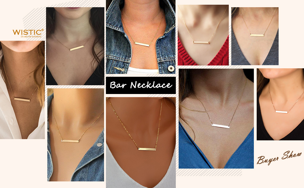 bar necklaces