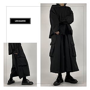 KIDLL 袴パンツ　サルエル　ワイドパンツ KIDLL 袴パンツ サルエル ワイドパンツ Amazon | [NEZIH] 袴