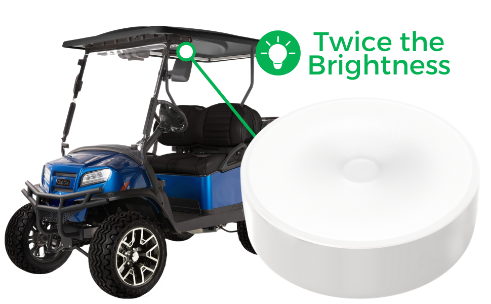 MADSON GOLF Cart LED Light is Almost the Brightness of our Competitors Lights