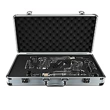 Pistol Whiskey Gun Decanter & Pistol Shot Glasses Set 4 Pistol Shot glass