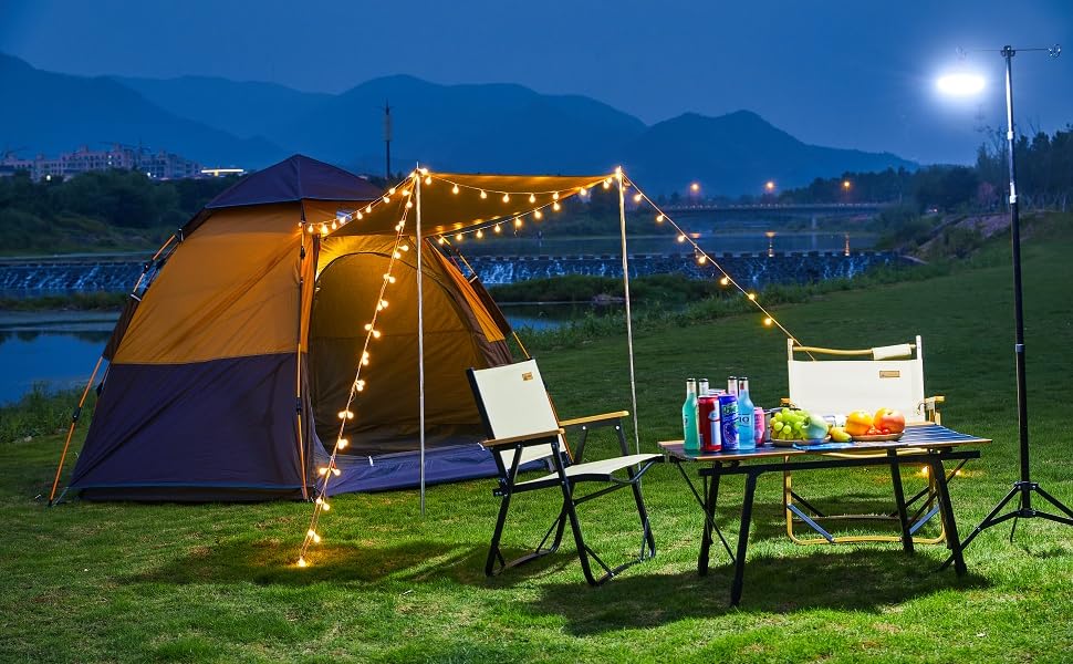 Amazon | Hewolfアウトドアテント六角テント3－4人用自立式防雨