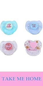newborn baby pacifiers for reborn dolls