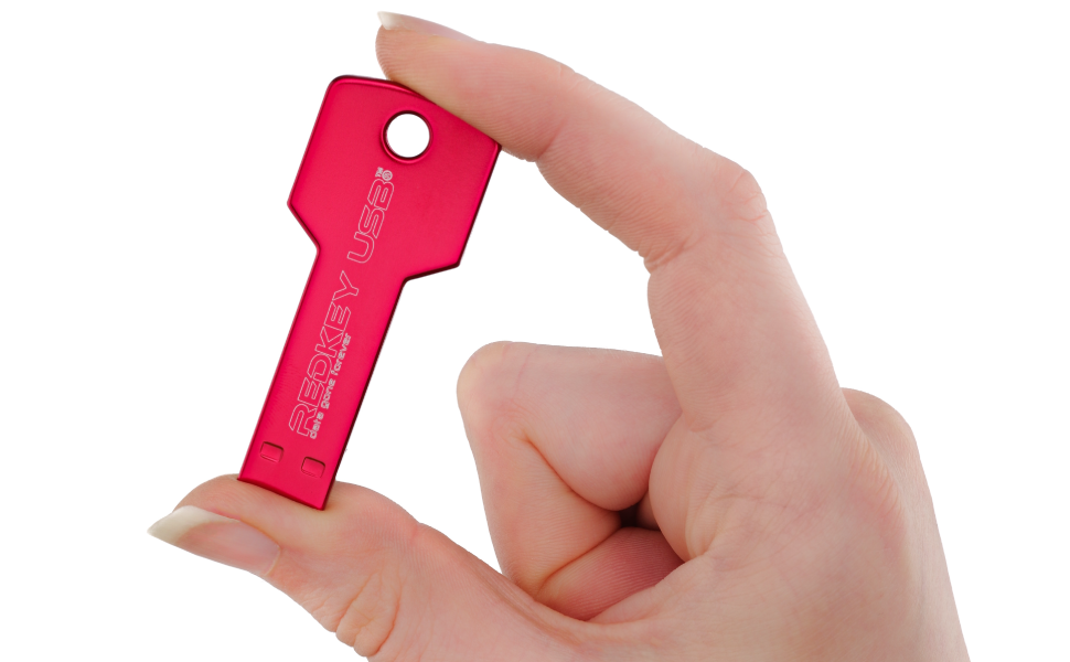 Redkey USB Logo Data Wipe Erase Erasure Wiper Hard Drive Disc HDD SSD Security Privacy Laptop PC